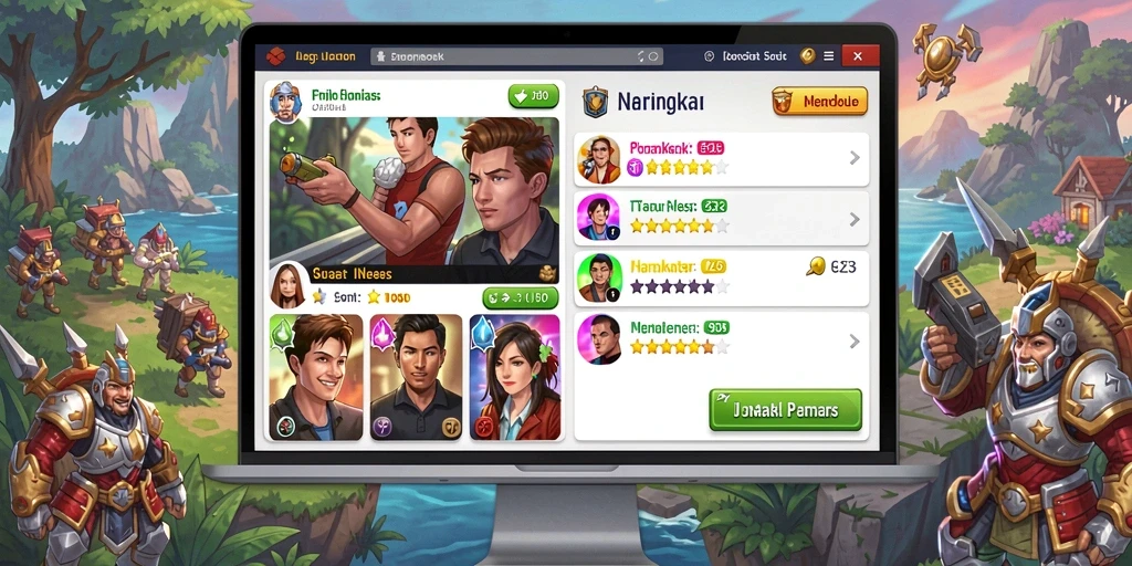 Mode multiplayer yang dapat dimainkan bersama teman.