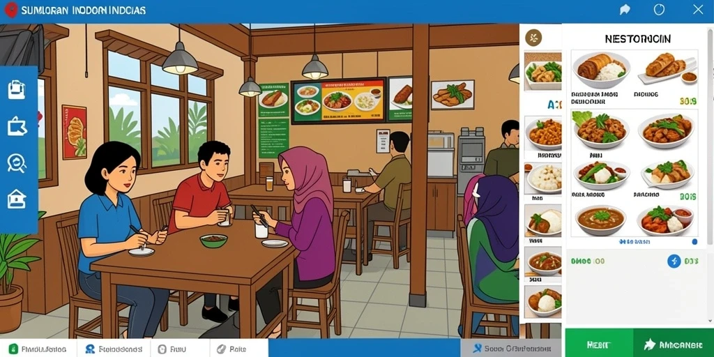 Fitur interaksi sosial yang mengedepankan persaingan sehat.