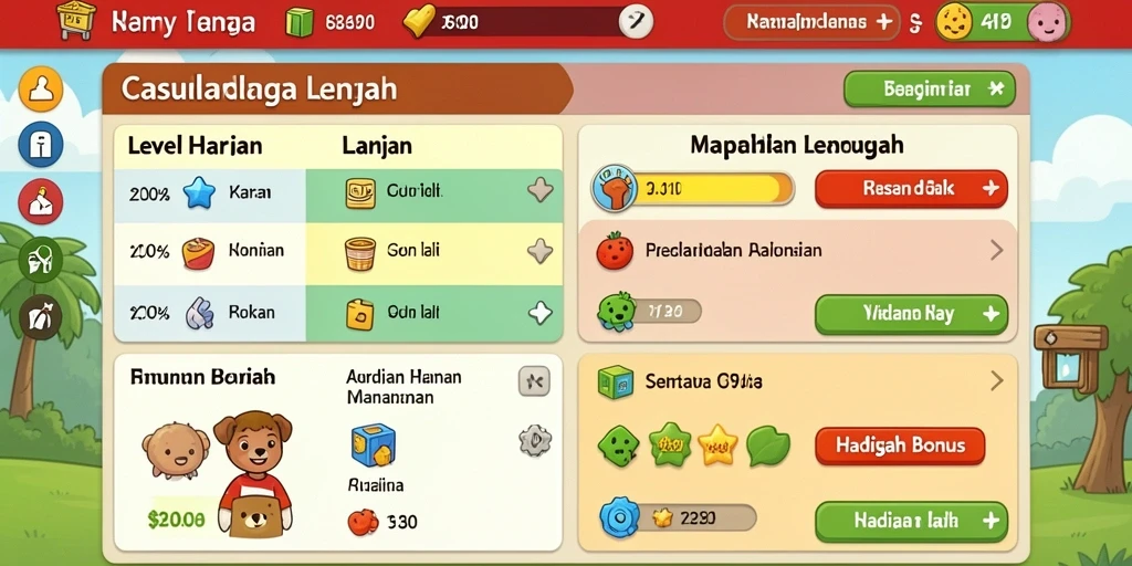 Tantangan menarik di level terbaru yang harus dicoba.