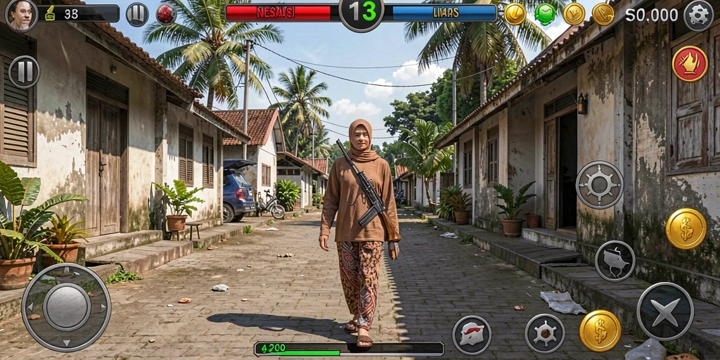 Tampilan karakter unik yang bisa dimainkan di DKK.
