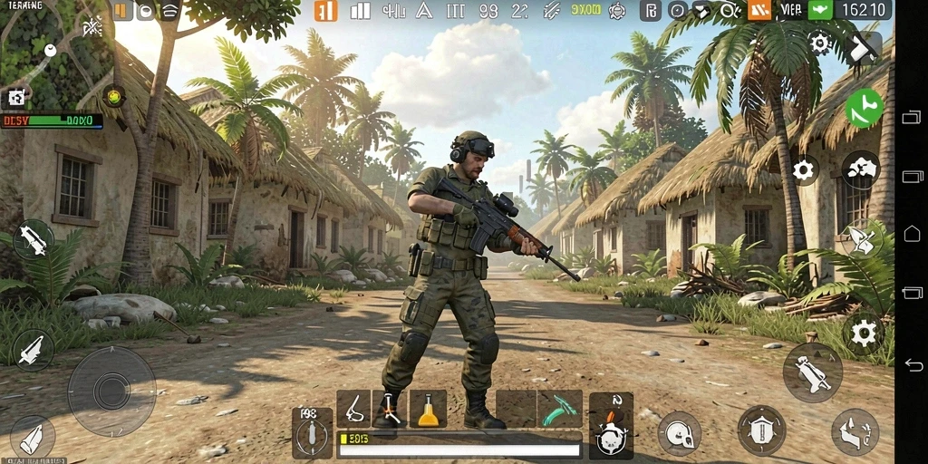 Mode multiplayer yang mendukung kompetisi antar pemain.