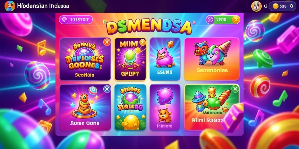 Screenshot menunjukkan aksi seru dalam permainan.