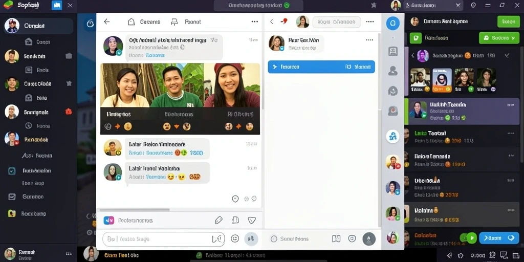 Gambar menunjukkan interface yang user-friendly dan menarik.