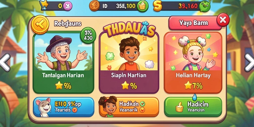 Fitur multiplayer yang memungkinkan bersaing dengan teman.