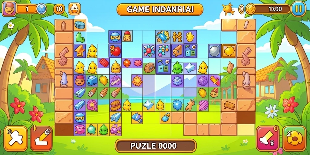 Mode multiplayer yang memungkinkan bersaing dengan teman.