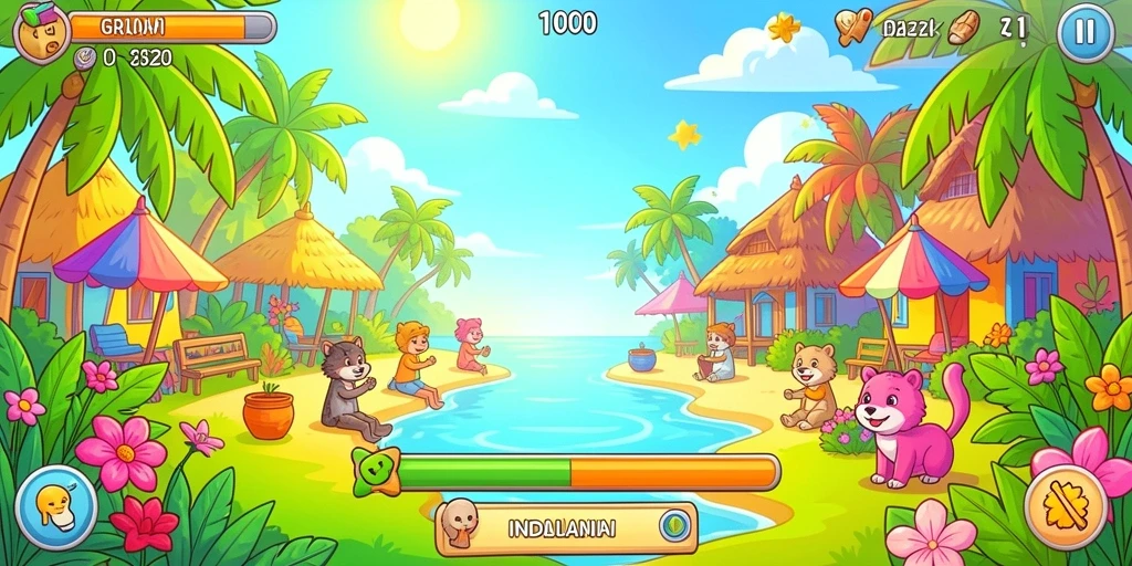 Tangkapan layar momen pertempuran seru melawan monster.