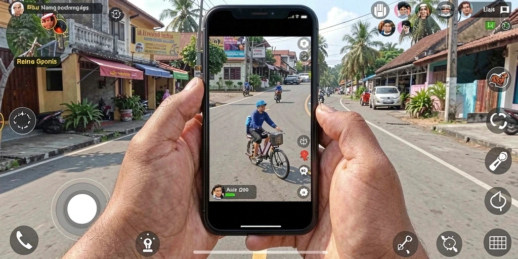 Fitur sosial yang memungkinkan interaksi antar pemain.